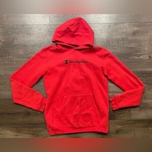 Champion Youth Red Hoodie Sweatshirt Size XL Authentic